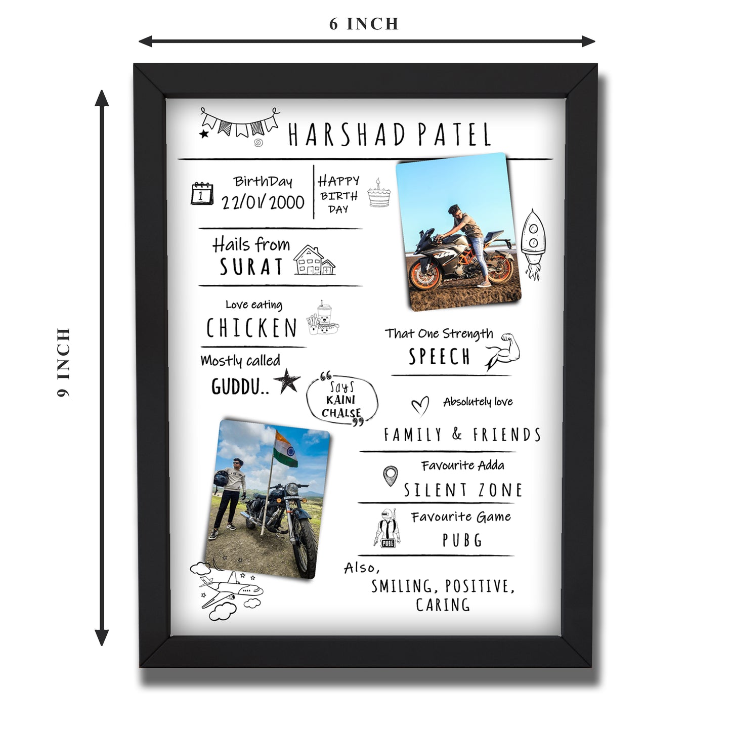 Slam Photo Frame
