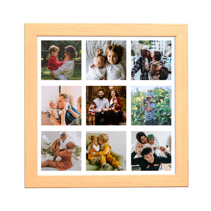 9-Photo Personalized Collage Frame - Ideal Gift for Any Occasion