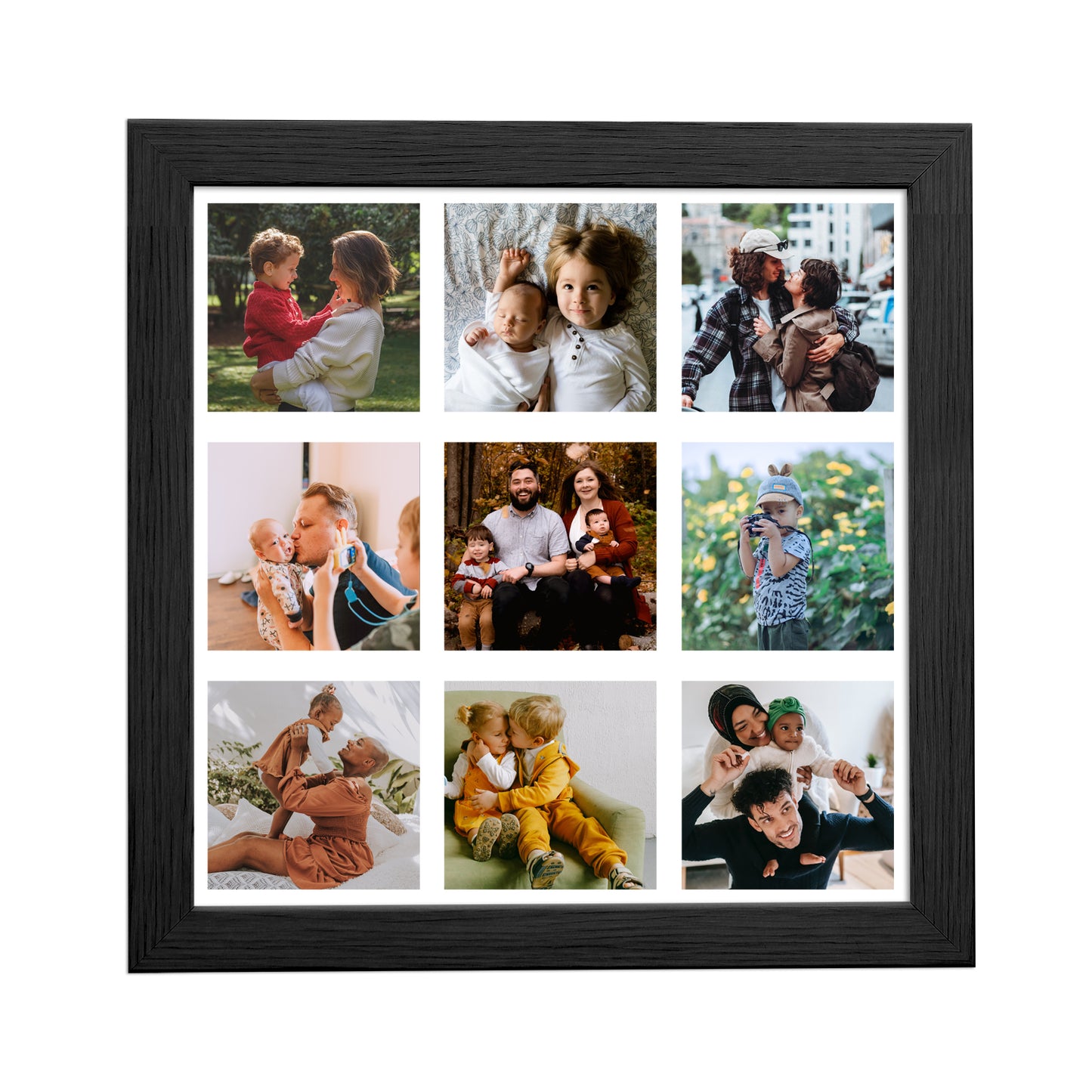 9-Photo Personalized Collage Frame - Ideal Gift for Any Occasion